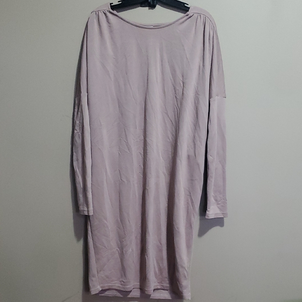 Selected Femme Beige Long Sleeve Dress Size Small